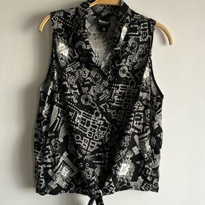 Harry Potter tank top Marauders Map blouse vest sleeveless women’s